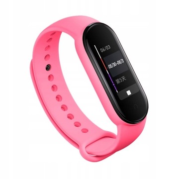 OPASKA ZAMIENNA PASEK DO XIAOMI MI BAND 5 RÓŻOWA