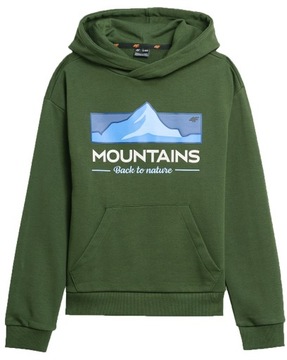 СВИТШОТ С КАПЮШОНОМ 4F ДЛЯ МАЛЬЧИКОВ AW23M634