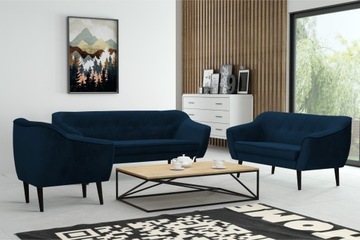 ZESTAW SOF SKANDYNAWSKICH SOFA 3 2 1 NOWOŚĆ KOLORY