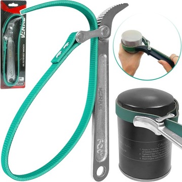 KLUCZ PASKOWY TAŚMOWY DO ODKRĘCANIA FILTRA OLEJU PASEK FILTRÓW RUR 60-140mm