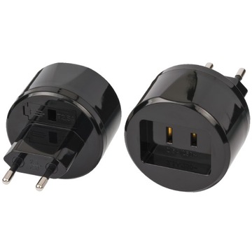 Adapter podróżny wtyczka z USA Kanada do Europa