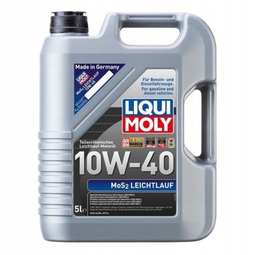 LIQUI MOLY MoS2 LEICHTLAUF 10W40 5L 2184
