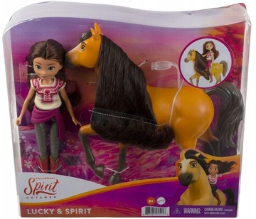 Lalka Mustang Duch WOLNOŚCI Spirit 18cm LALKA + KOŃ