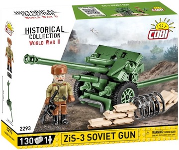 COBI2293 ZiS3 76 mm Divisional Gun M1942