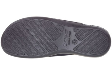 Adanex męskie pantofle domowe kapcie klapki kryte ciapy 28357 czarne 43