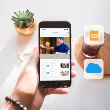 KAMERA OBROTOWA ZEWNĘTRZNA WIFI 30X ZOOM 8MPX 4K 128GB SD