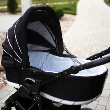 АККУМУЛЯТОР УНИВЕРСАЛЬНАЯ МОСКИТНАЯ СЕТКА ДЛЯ КОЛЯСКИ ЧЕРНЫЙ 0446