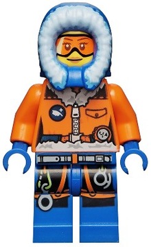 LEGO figurka ARCTIC city cty0491 Explorer