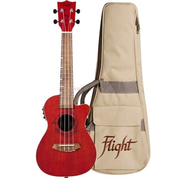 Ukulele FLIGHT DUC-380CEQ przetwornik tuner