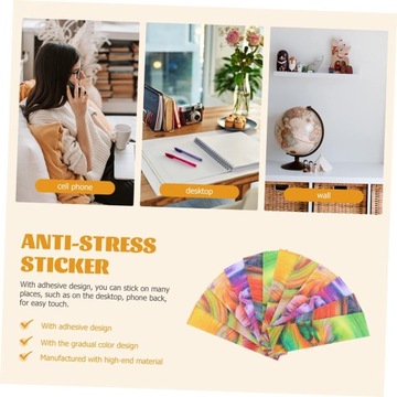 Аксессуары 36шт. Наклейки-полоски. Наклейки. Успокаивающие наклейки.