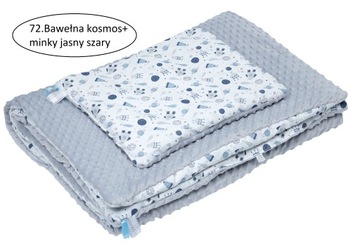 Pościel z wypełnieniem 80x220cm żłobka przedszkola + worek 4w1 GRATIS