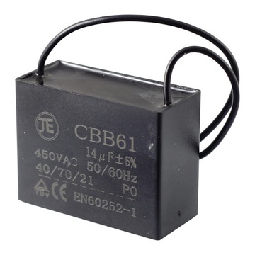 Kondensator rozruchowy 14uF 450V CBB61
