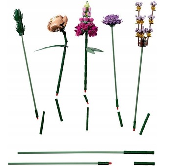 Набор кубиков Lego Icons Flower Bouquet 10280 и электронная книга 4 в 1