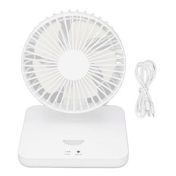 MOCNY WENTYLATOR WIATRAK BIURKOWY STOJĄCY USB