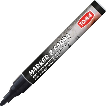 Marker do renowacji napisów na nagrobkach czarny
