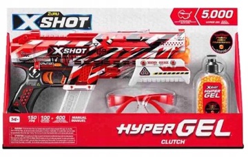 Karabin wyrzutnia Zuru X-shot na kulki żelowe