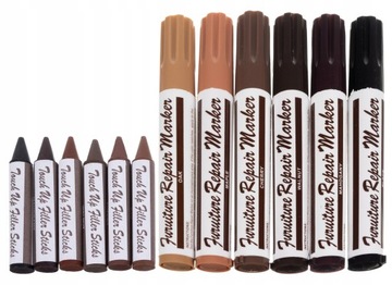 РЕМКОМПЛЕКТ ДЛЯ РЕМОНТА ПАНЕЛИ МЕБЕЛЬ ЦАРАПИНЫ ВОСК