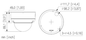 IP-камера Dahua IPC-HDBW3842E-AS-0280B