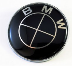 BMW LOGO ZNAK NÁLEPKA ZNAKY 45MM BLACK