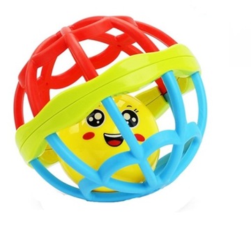 МЯЧИК МЯЧ С ПОГРЕМКОЙ РЕЗИНОВАЯ ПОГРЕМКА 6М+