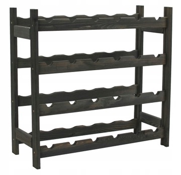 ДЕРЕВЯННАЯ ПОЛКА ДЛЯ ВИНА НА 24 БУТЫЛКИ