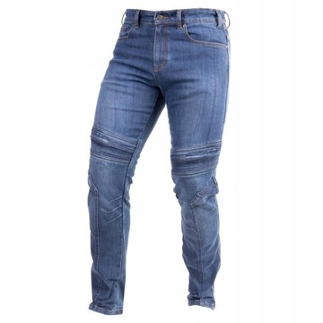 JEANSY MOTOCYKLOWE OZONE HORNET II SKRACANE 3XL
