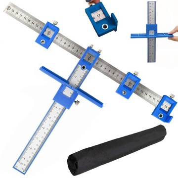 ШАБЛОН ДЛЯ ПЕТЕЛЬНЫХ ОТВЕРСТИЙ ФРЕЗЕРЫ СТОЛЯРНЫЙ НАБОР DIY ПРОФЕССИОНАЛЬНЫЙ