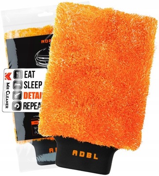 ADBL CareMitt перчатка для мытья автомобиля 27 x 20 см оранжевая