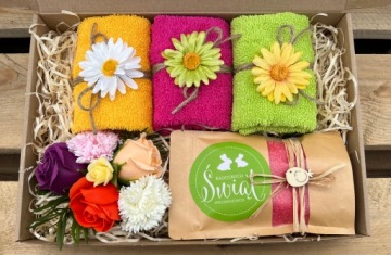 Пасхальный подарок Подарочная корзина HOME SPA Набор натуральные ингредиенты