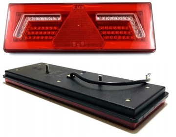 Lampa tylna bus zespolona naczepa przyczepa NEON LED ledowa 12V 24V Prawa