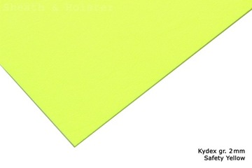 Kydex Safety Yellow - 200x300mm gr. 2mm