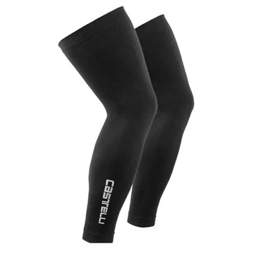 OCHRANIACZE NA NOGI - CASTELLI SEAMLESS rozm.L/XL czarne PROMOCJA