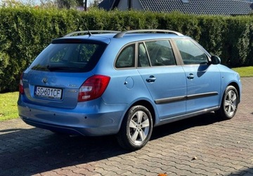 Skoda Fabia II Kombi Facelifting 1.2 TDI CR DPF 75KM 2014 Skoda Fabia Greenline 1.2 TDi 75KM Clima Bezwypadkowy SERWIS SUPER STAN, zdjęcie 4