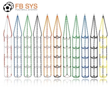 Uchwyt na 8 Piłek (Uniwersalny) Duży Pionowy Wieszak na Piłki - NIEBIESKI