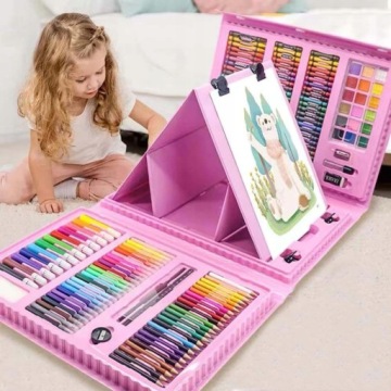 Чемодан ARTISTIC ARTISTIC CENCILS МАРКЕРЫ 208 БЕСПЛАТНЫЙ РОЖДЕСТВЕНСКИЙ ПОДАРОК ​​x2