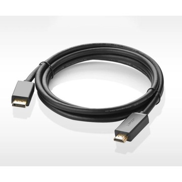 Однонаправленный кабель от DisplayPort к HDMI 4K, 30 Гц, 32 AWG