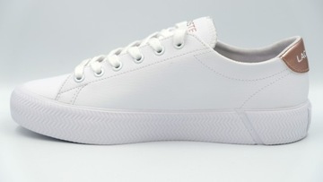 Buty tenisówki sportowe LACOSTE Gripshot WHT/LT PNK roz.35,5