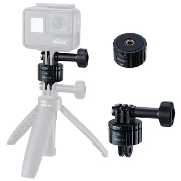 Магнитный быстрый разъем 2 в 1 для спортивных камер GoPro — Ulanzi GP-4