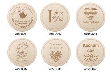 Доска-подставка с гравировкой ПОДАРОК ​​с вашей надписью