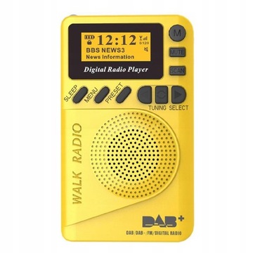 Mini kieszonkowe radio P9 DAB Głośnik zasilany