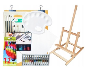 НАБОР ДЛЯ МАСКИ EASILA CANVAS КИСТИ 47в1