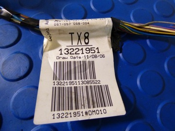 INSTALACE DVEŘE TX8 LEVÝ PŘEDNÍ OPEL CORSA D 3D