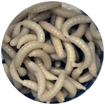 ИСКУССТВЕННАЯ ПРИМАНКА БЕЛЫЙ ЧЕРВЬ Nat Baits YORK