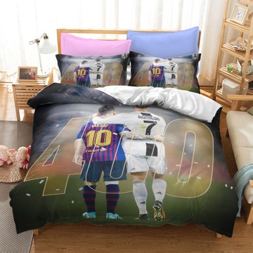 POŚCIEL Z WZOREM CRISTIANO RONALDO POSZWA NA KOŁDRĘ Z POSZEWKĄ NA PODUSZKĘ