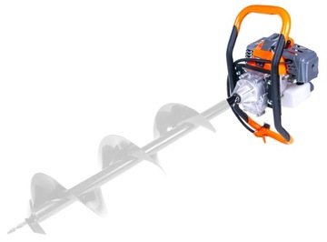 БЕНЗИНОВАЯ БУРА ДЛЯ ПОЧВЫ RITCH ЗЕМЛЯНОЙ ШНЕК МАСЛО