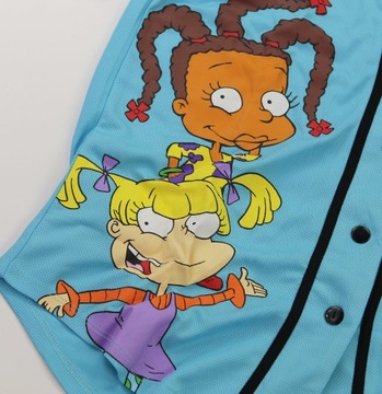 Bluzka damska zapinana na guziki Koszulka Nickelodeon Rugrats Pełzaki r. S