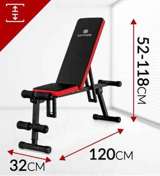 Складная скамья для тренировок MULTI-POSITION складная скамья для тренировок