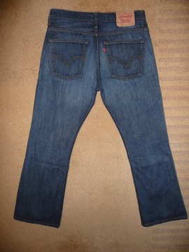 Spodnie dżinsy LEVIS 507 W33/L30=45,5/102cm jeansy