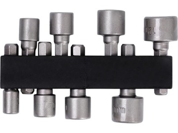 NASADKA FARMER UCHWYT KLUCZ 8szt WKRĘTARKI 5-12 mm