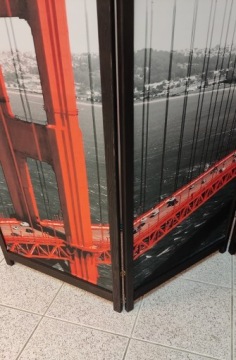 Декоративная комната экран печатных мост 3 панели